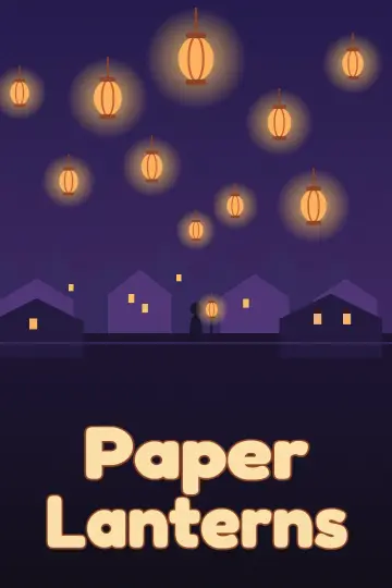 Poster of the invented title Paper Lanterns